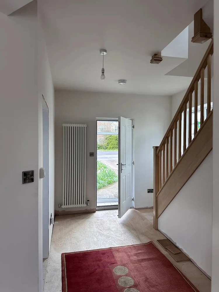 LDC Plastering project, plastering work in Leeds